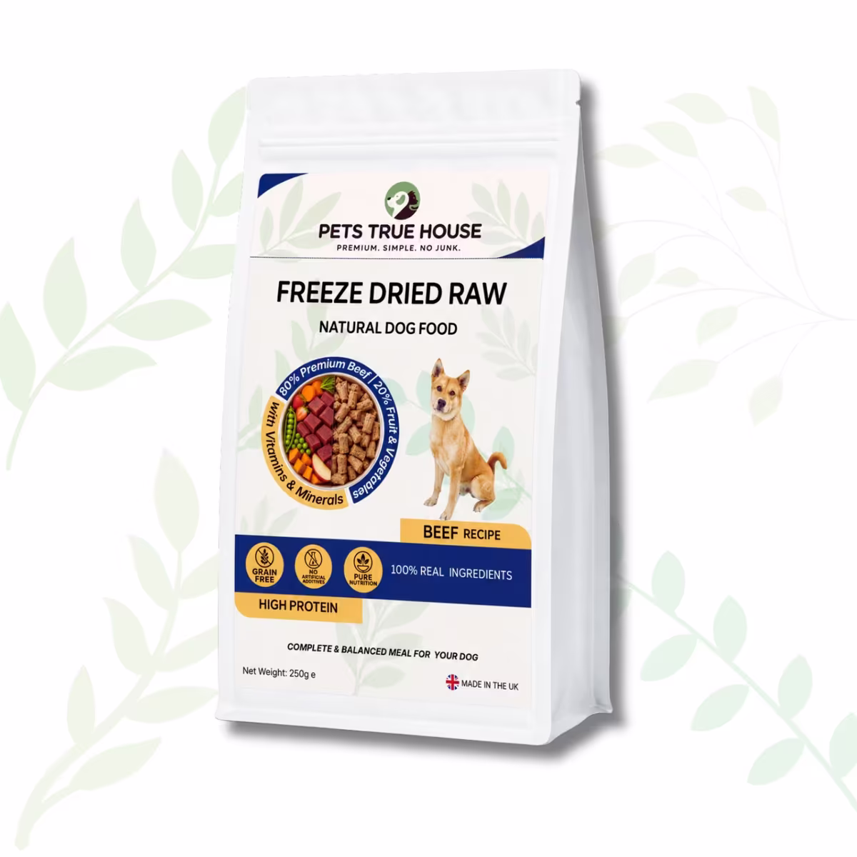 Beef Freeze-Dried Raw Dog Food