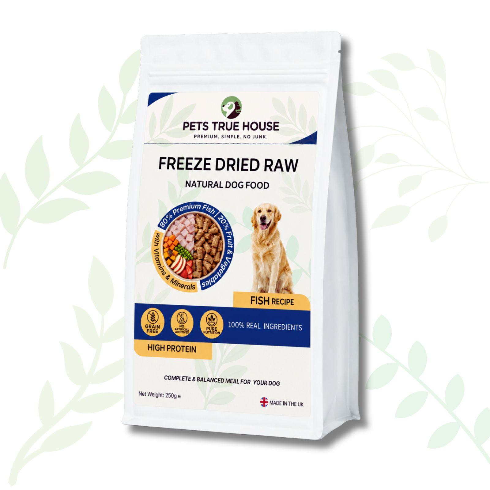 Fish Freeze-Dried Raw Dog Food